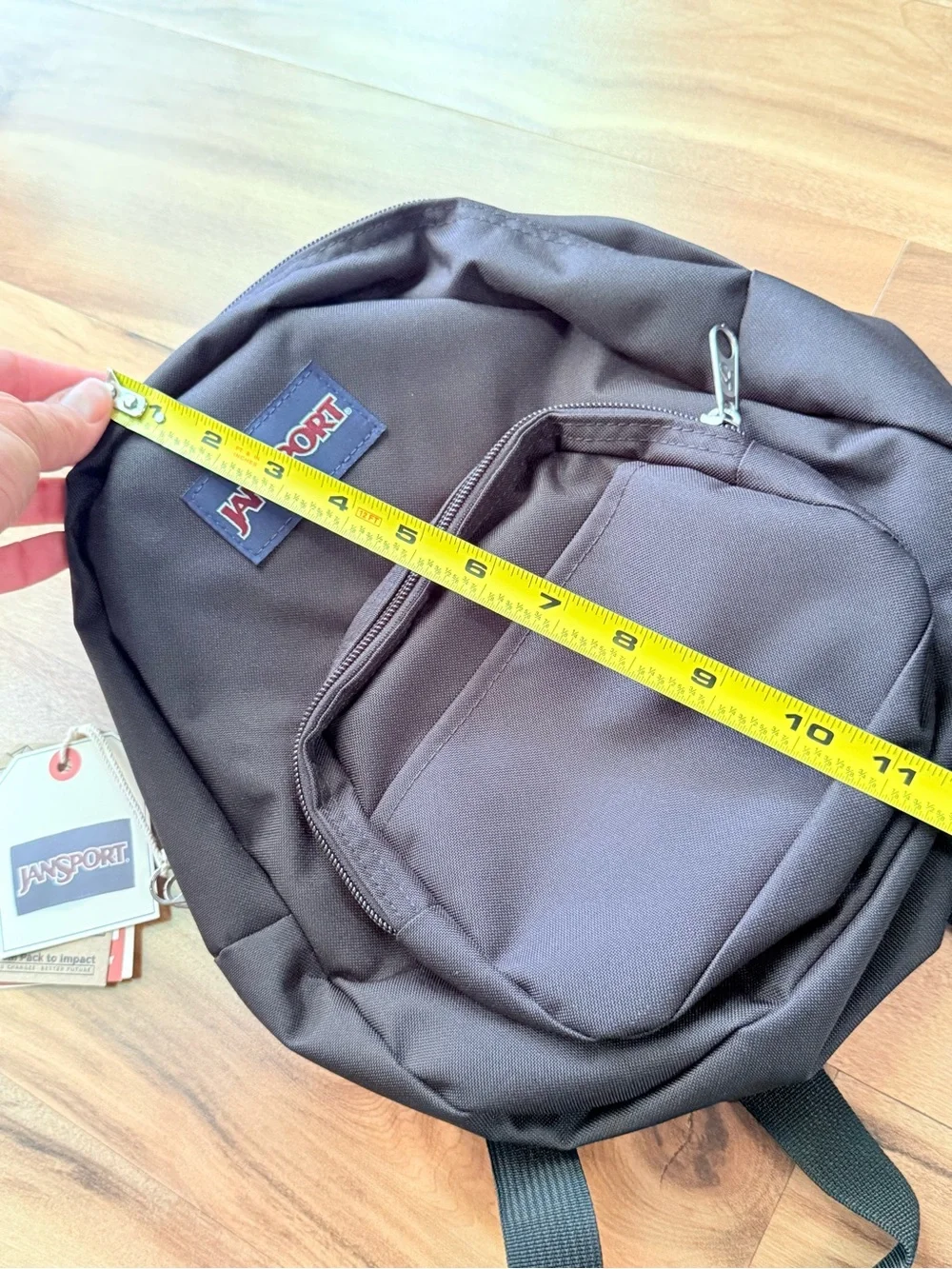 JanSport Half Pint Mini Backpack Black NWT Unisex Everyday Travel School Bag